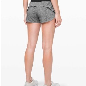 Gray lululemon speed up shorts 2.5